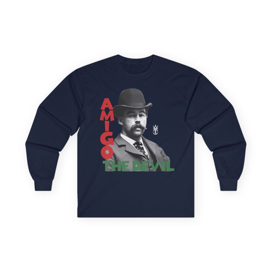 Amigo the Devil Elvis Holmes Calling Unisex Ultra Cotton Long Sleeve Tee