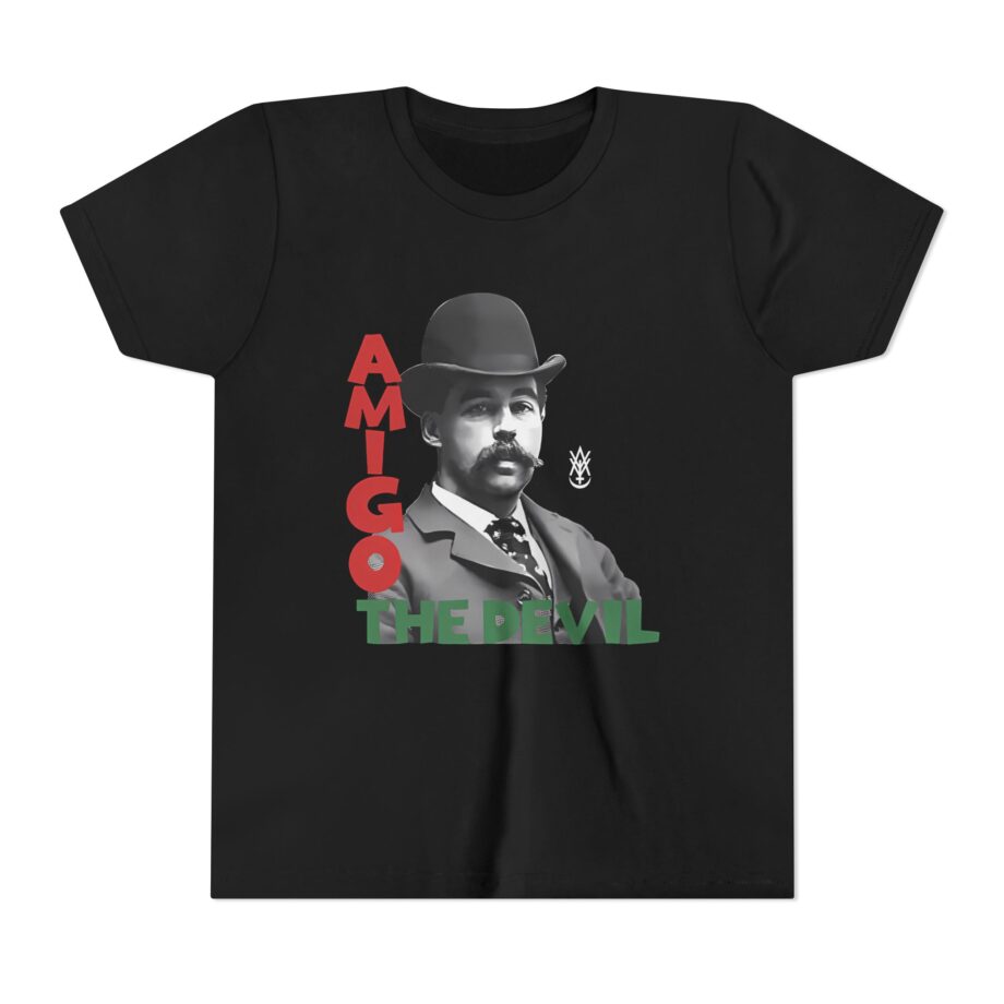 Amigo the Devil Elvis Holmes Calling Youth Short Sleeve Tee