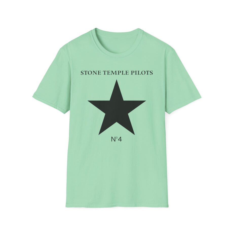 Stone Temple Pilots No. 4 Star Unisex Softstyle T-Shirt
