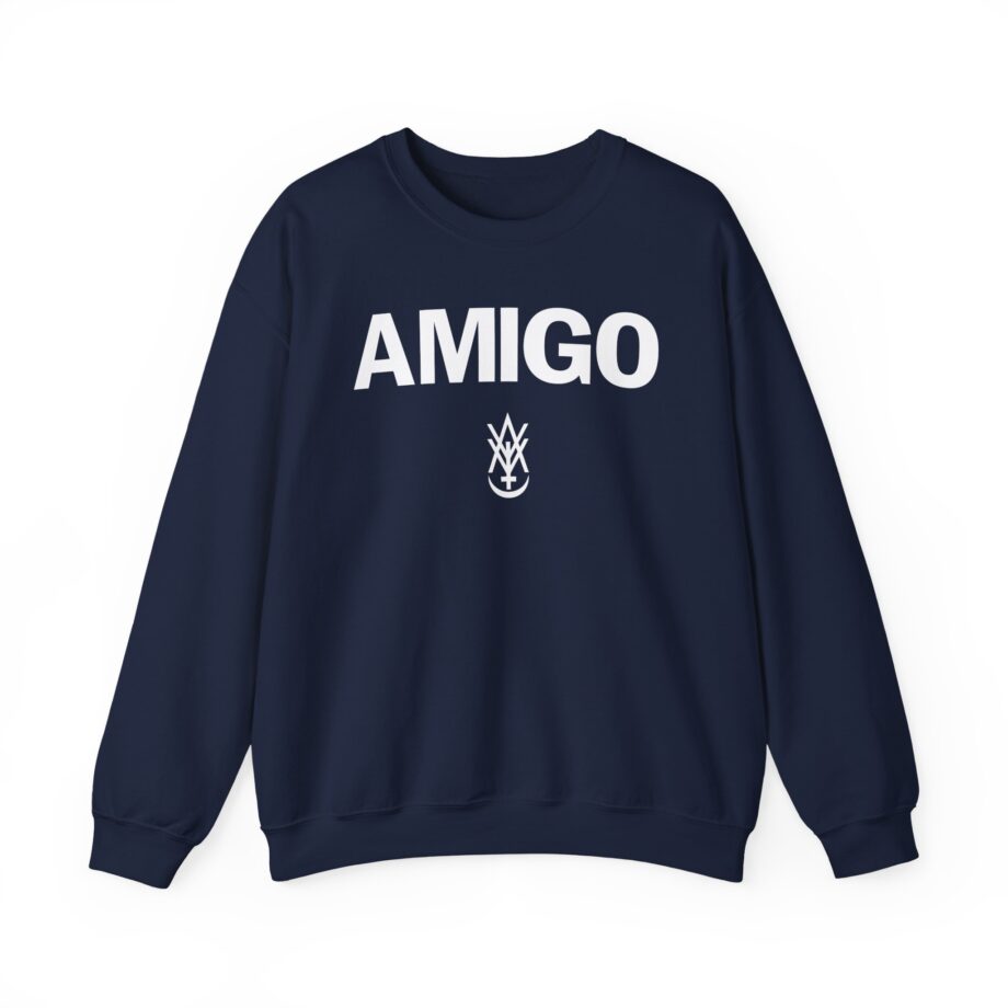 Amigo the Devil Safe for Work Unisex Heavy Blend Crewneck Sweatshirt