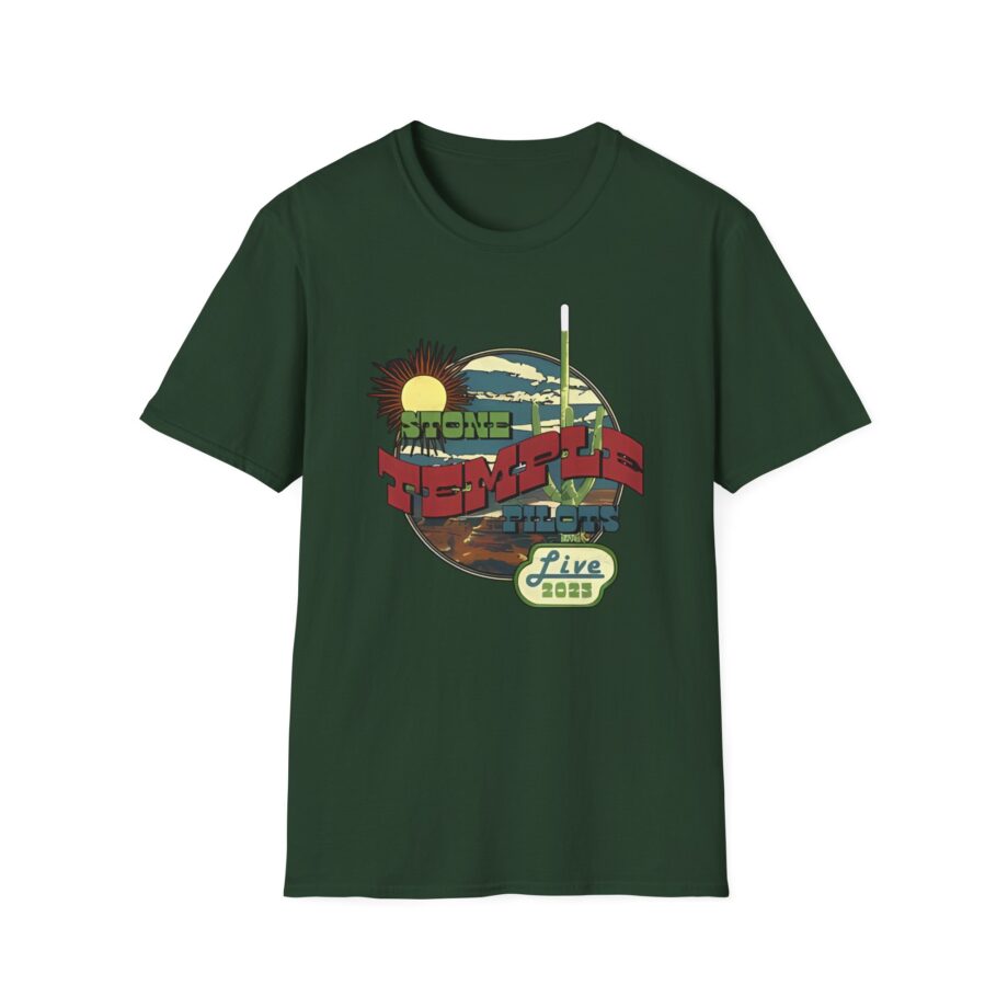 Stone Temple Pilots Desert Postcard Unisex Softstyle T-Shirt
