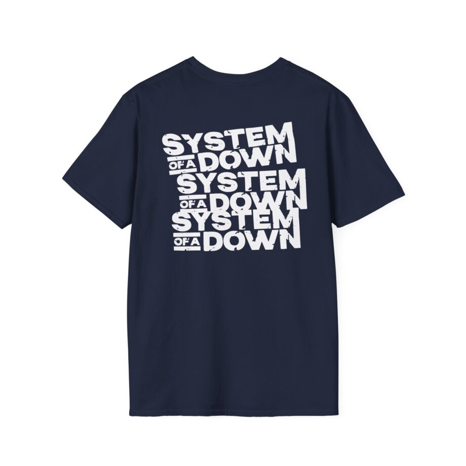 System of a Down Awake Distressed Unisex Softstyle T-Shirt