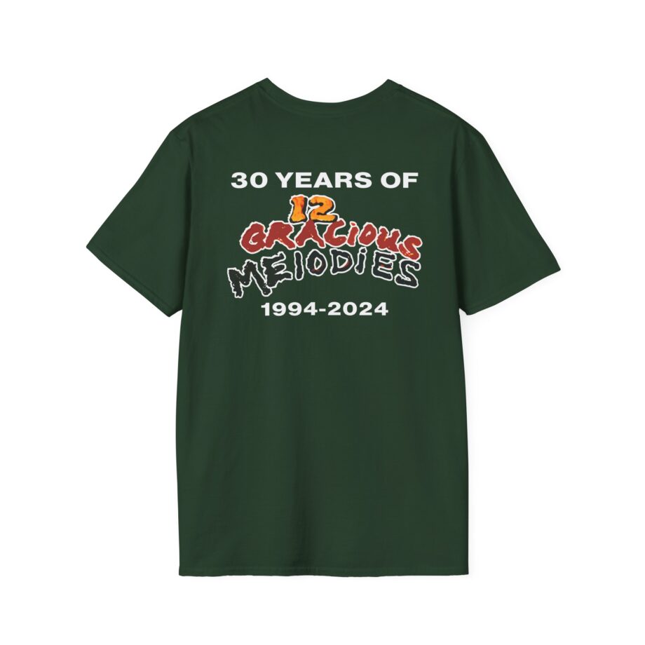 Stone Temple Pilots 12 Gracious Melodies 30th Anniversary Unisex Softstyle T-Shirt