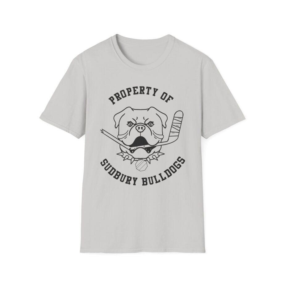 Shoresy Roperty of Sudbury Bulldog Unisex Softstyle T-shirt