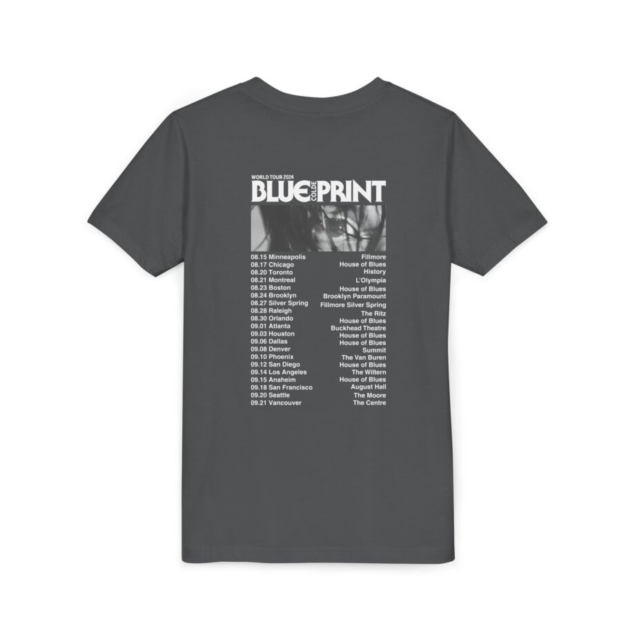 Colde 'BLUEPRINT' NA Tour Youth Short Sleeve Tee