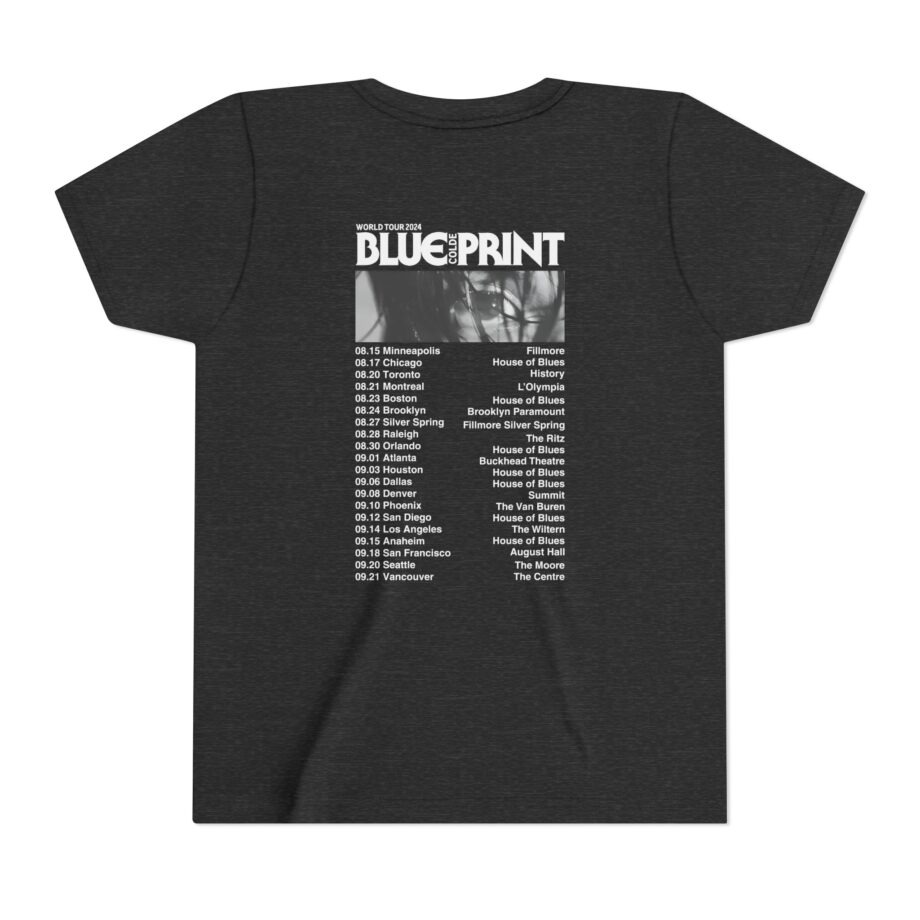 Colde 'BLUEPRINT' NA Tour Youth Short Sleeve Tee