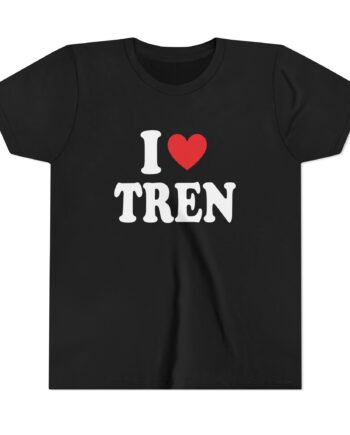 I Love Tren Youth Short Sleeve Tee