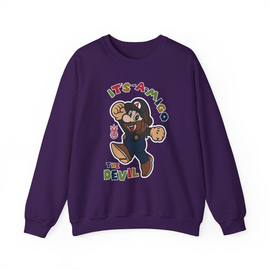 Its-a-migo the Devil Unisex Heavy Blend Crewneck Sweatshirt