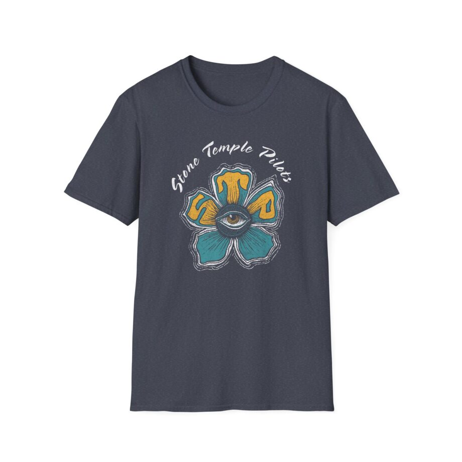 Stone Temple Pilots Eye Flower Unisex Softstyle T-Shirt