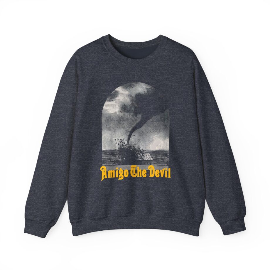 Amigo the Devil Tiger Unisex Heavy Blend Crewneck Sweatshirt