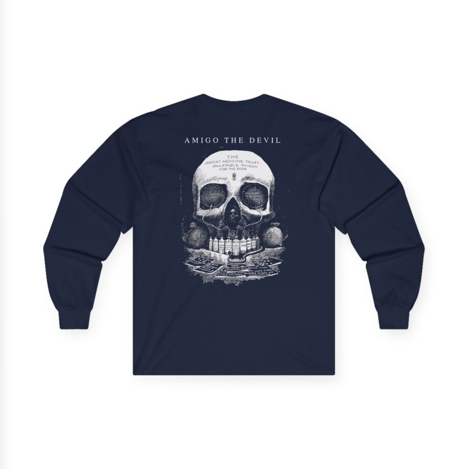 Amigo The Devil Death's Laboratory Unisex Ultra Cotton Long Sleeve Tee
