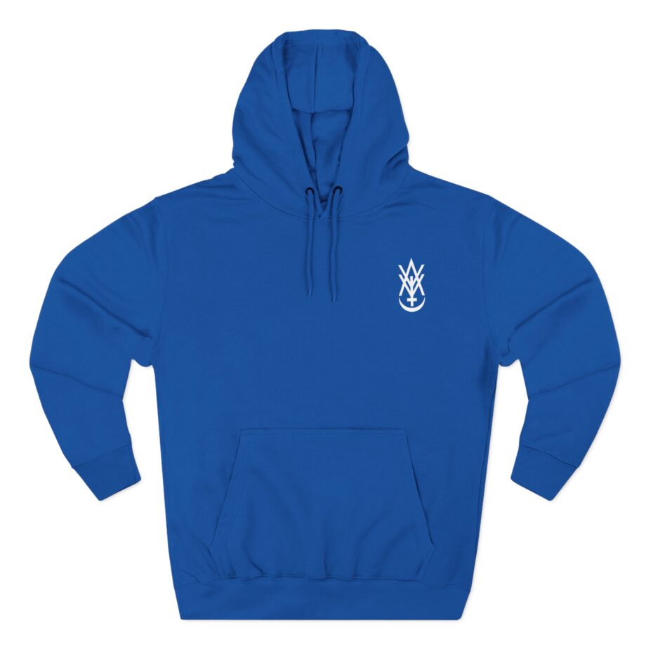 Amigo the Devil Live, Laugh, Love Three-Panel Fleece Hoodie