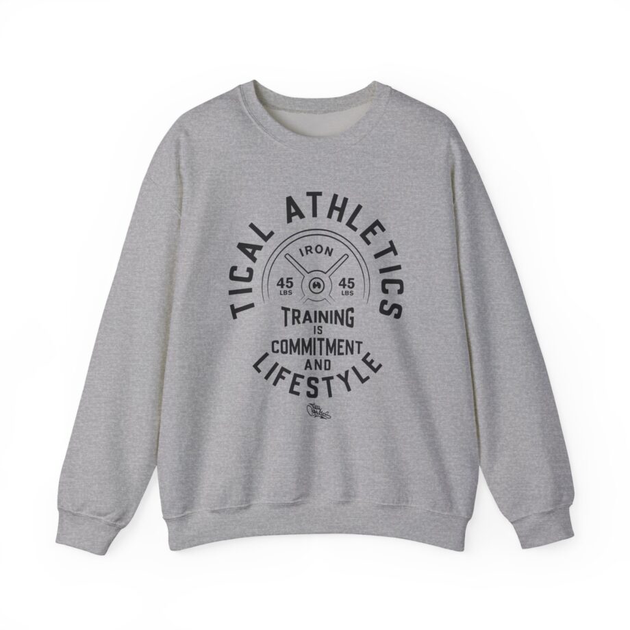 Method Man Training is Commitment and Lifestyle Tical Athletic Unisex Heavy Blend Crewneck Sweatshirt