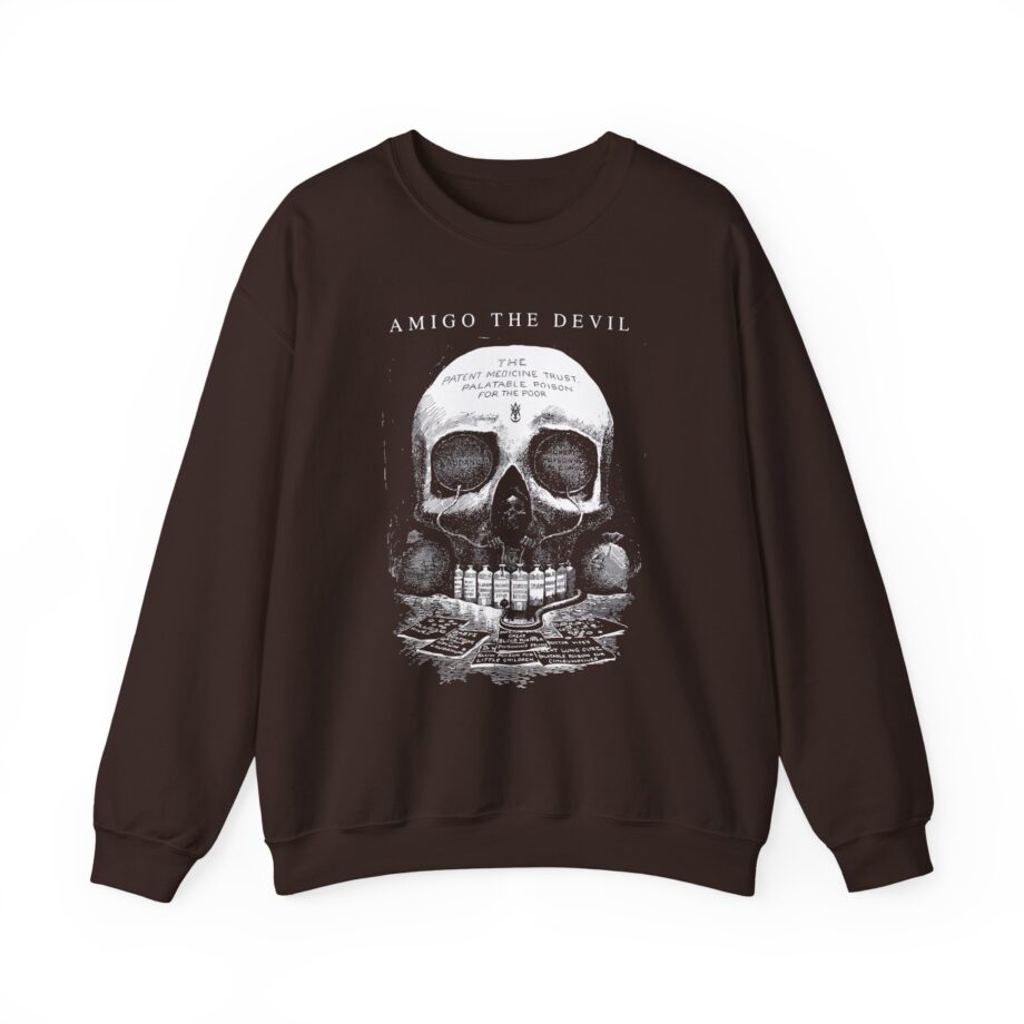 Amigo the Devil Death Lab Unisex Heavy Blend Crewneck Sweatshirt