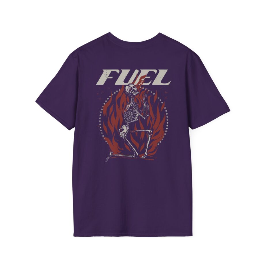 Fuel Camo Flame Prayer Unisex Softstyle T-shirt