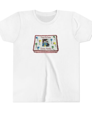 Birthday Cake Slushy Noobz Youth Short Sleeve Tee