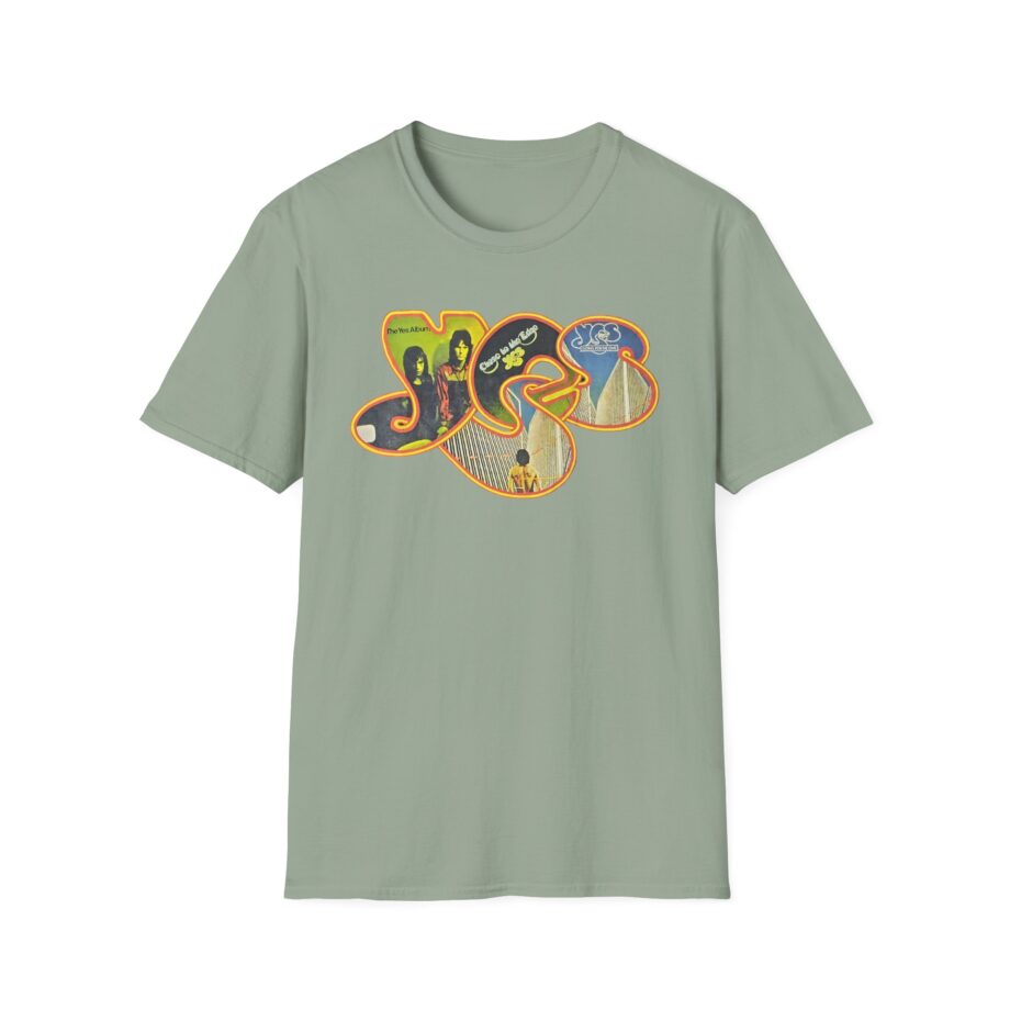 Yes Album Close to the Edge Going for the One Unisex Softstyle T-shirt