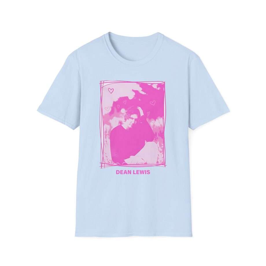 Dean Lewis Pink Photo Unisex Softstyle T-shirt