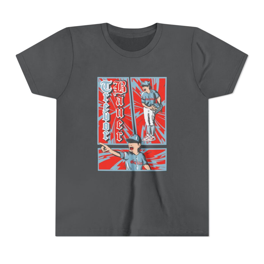 Trevor Bauer Diablo's Comic Strip Youth Short Sleeve Tee