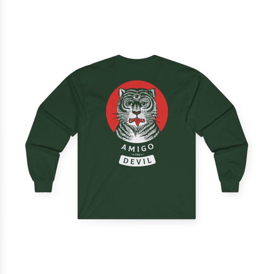Amigo the Devil Tiger Unisex Ultra Cotton Long Sleeve Tee