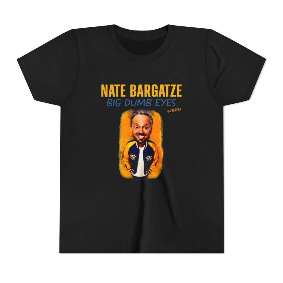 Nate Bargatze Big Dumb Eyes Tour Youth Short Sleeve Tee