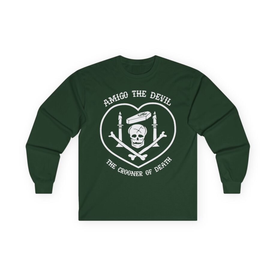 Amigo the Devil Crooner of Death Unisex Ultra Cotton Long Sleeve Tee