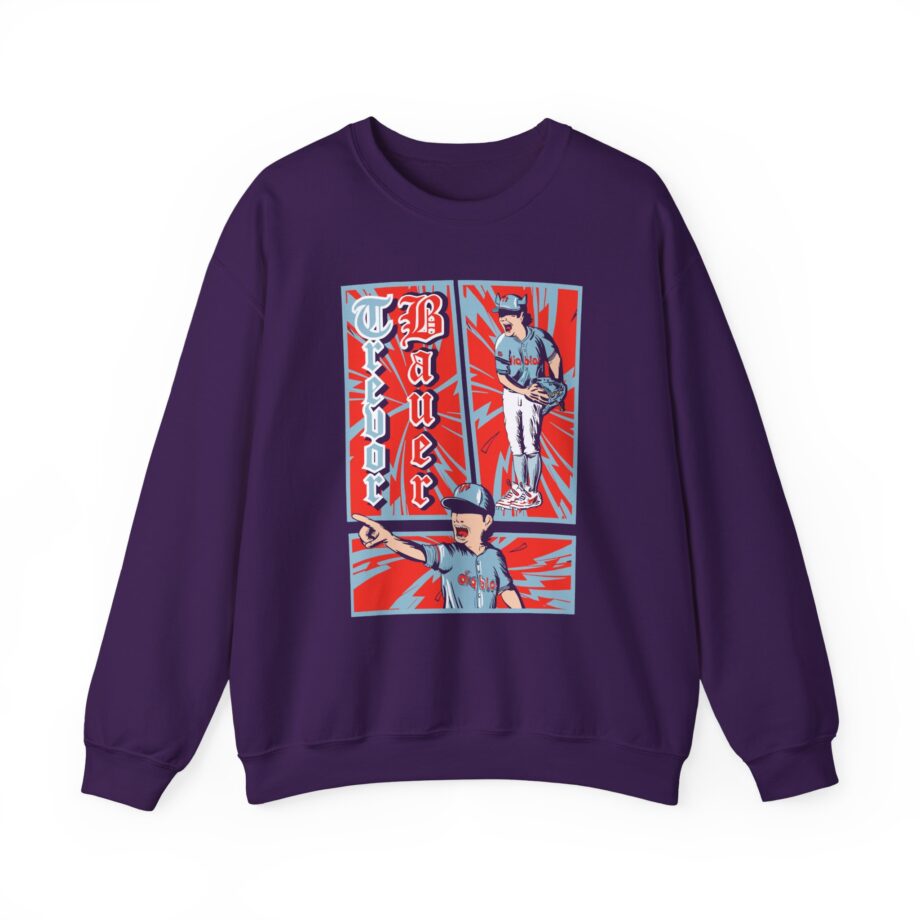 Trevor Bauer Diablo's Comic Strip Three-panel Fleece Hoodie
