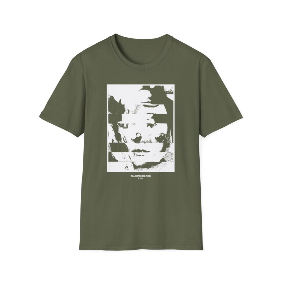 Talking Heads Face Collage Stop Making Sense Unisex Softstyle T-shirt