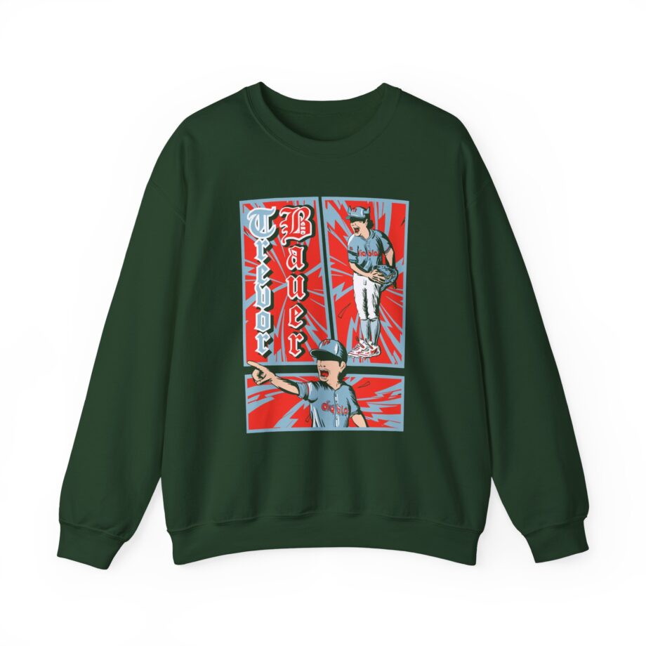 Trevor Bauer Diablo's Comic Strip Three-panel Fleece Hoodie
