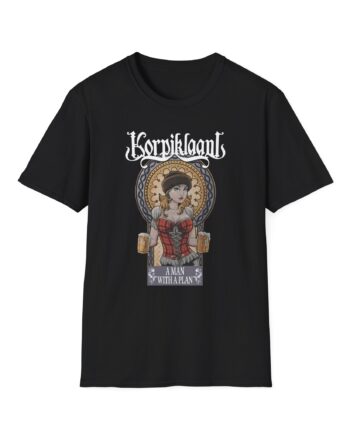 Korpiklaani a Man With a Plan Unisex Softstyle T-shirt