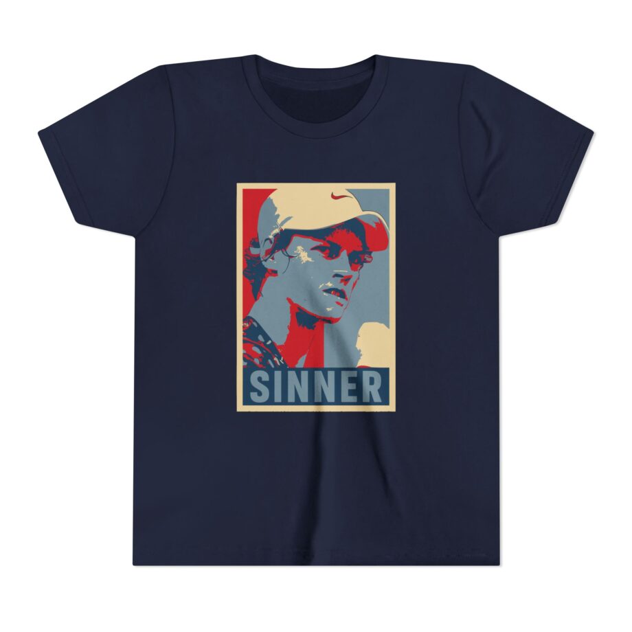 Jannik Sinner Youth Short Sleeve Tee