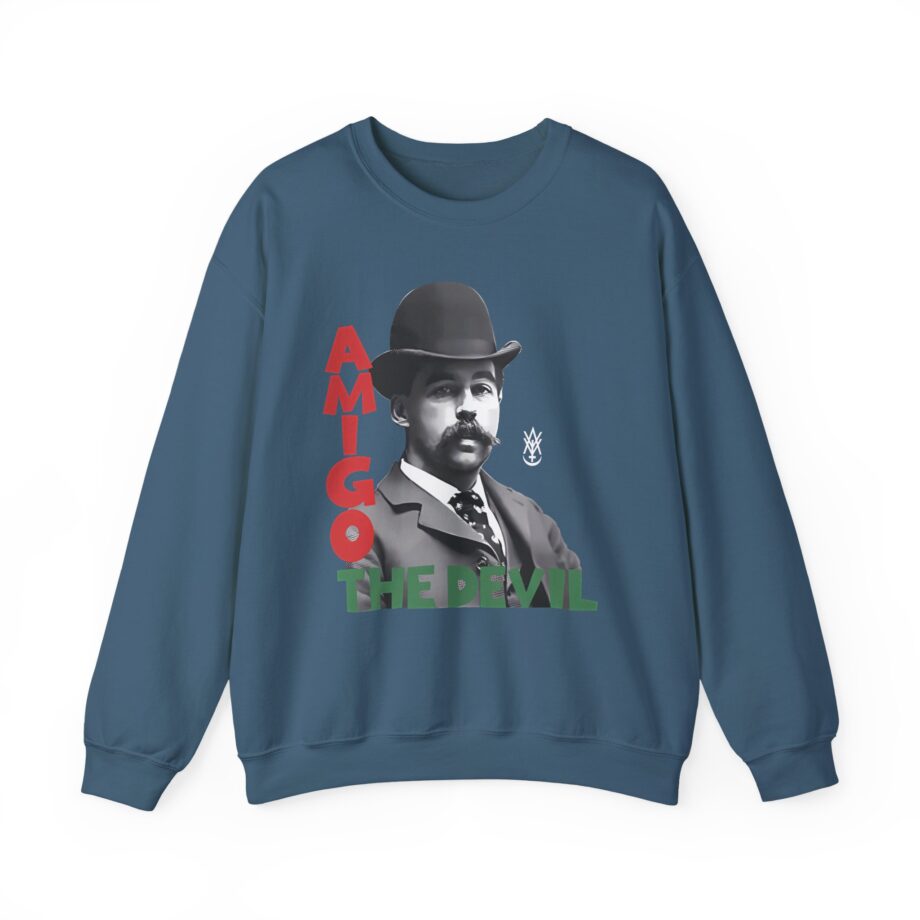 Amigo the Devil Elvis Holmes Calling Unisex Heavy Blend Crewneck Sweatshirt