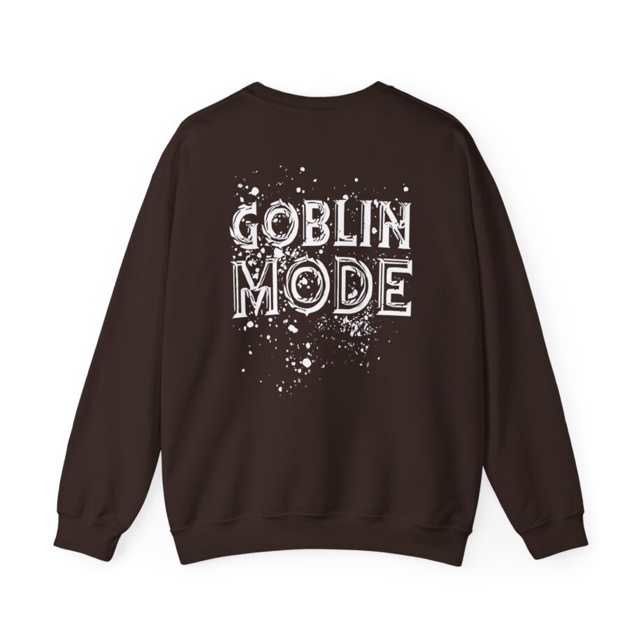 Nekrogoblikon Goblin Mode Raglan Unisex Heavy Blend Crewneck Sweatshirt