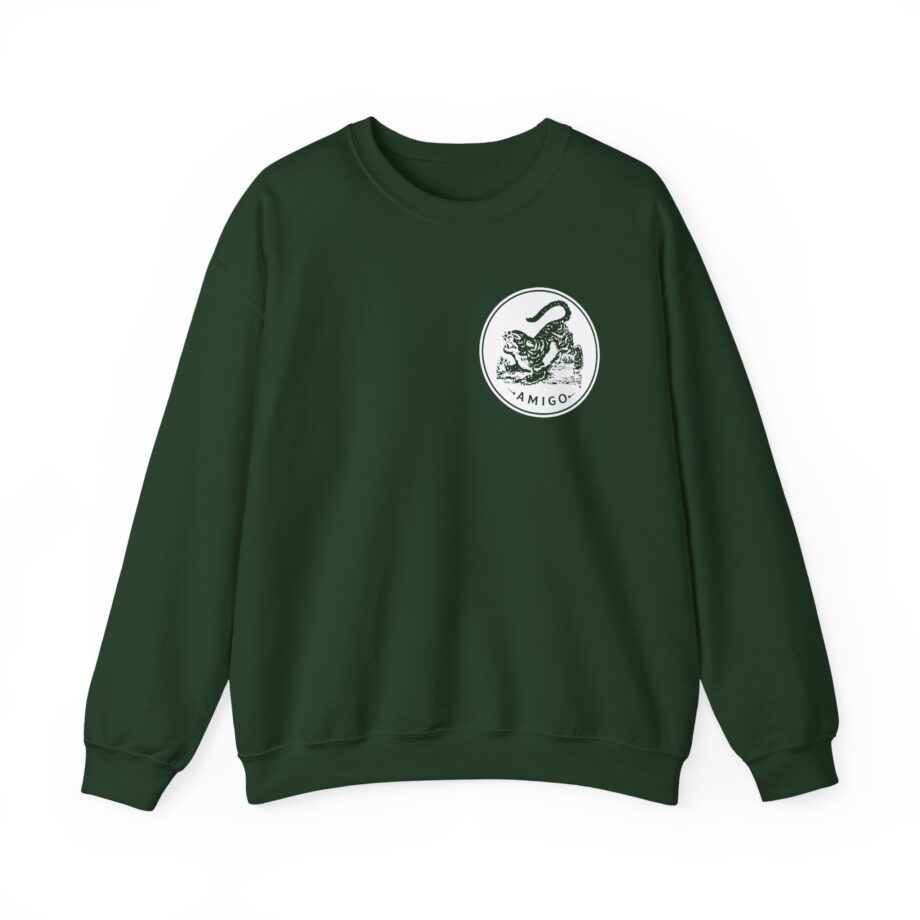 Amigo the Devil Tiger Unisex Heavy Blend Crewneck Sweatshirt