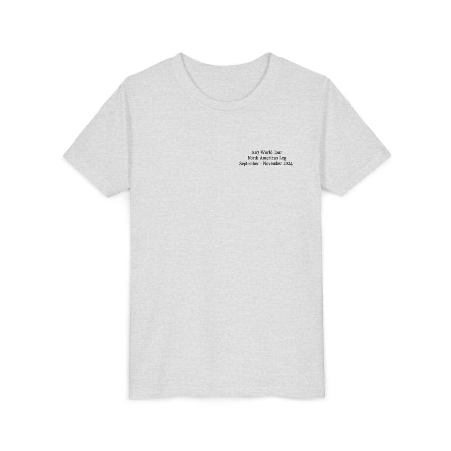 Wave to Earth 0.03 NA Tour  Youth Short Sleeve Tee