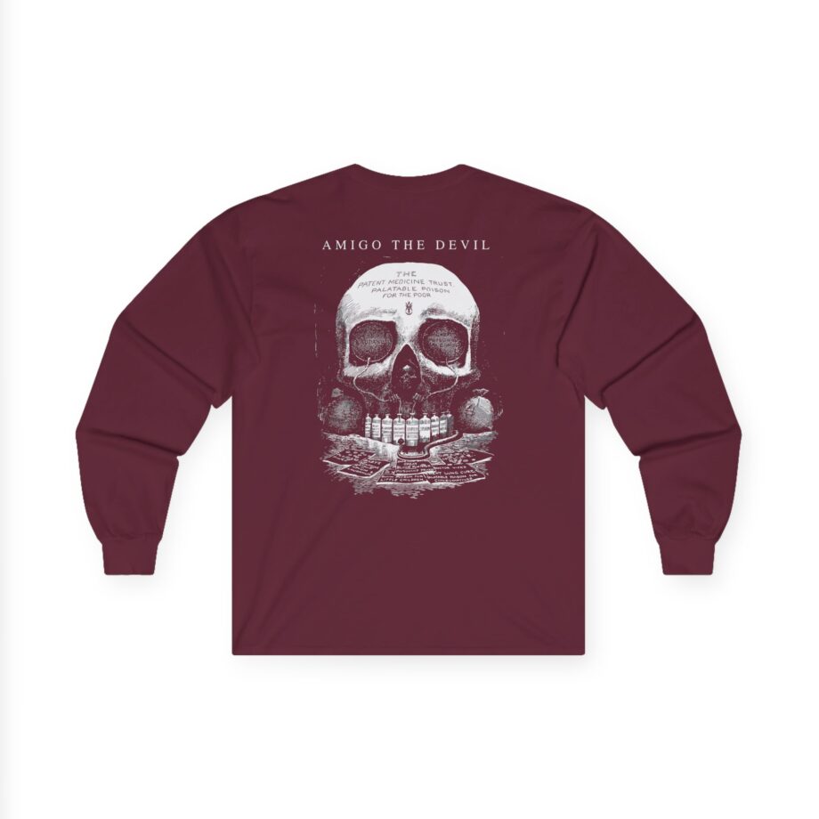 Amigo The Devil Death's Laboratory Unisex Ultra Cotton Long Sleeve Tee