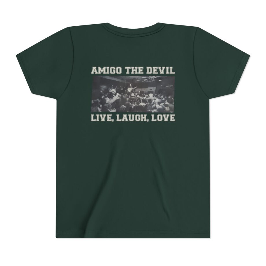 Amigo the Devil Live, Laugh, Love Youth Short Sleeve Tee