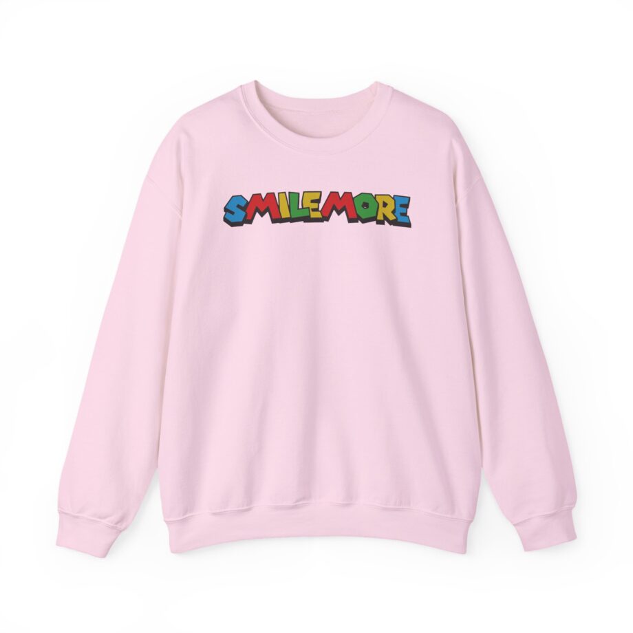 Roman Atwood Colorful Smile More Unisex Heavy Blend Crewneck Sweatshirt