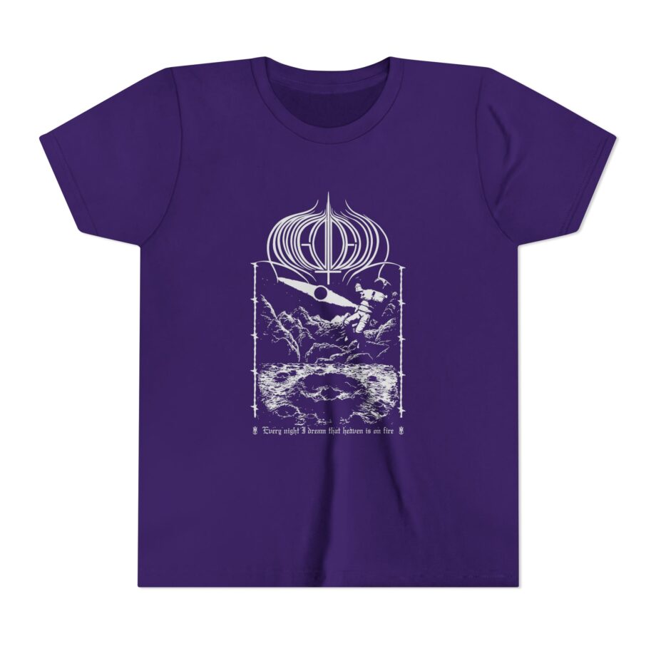 Amigo The Devil  Heavens On Fire Youth Short Sleeve Tee