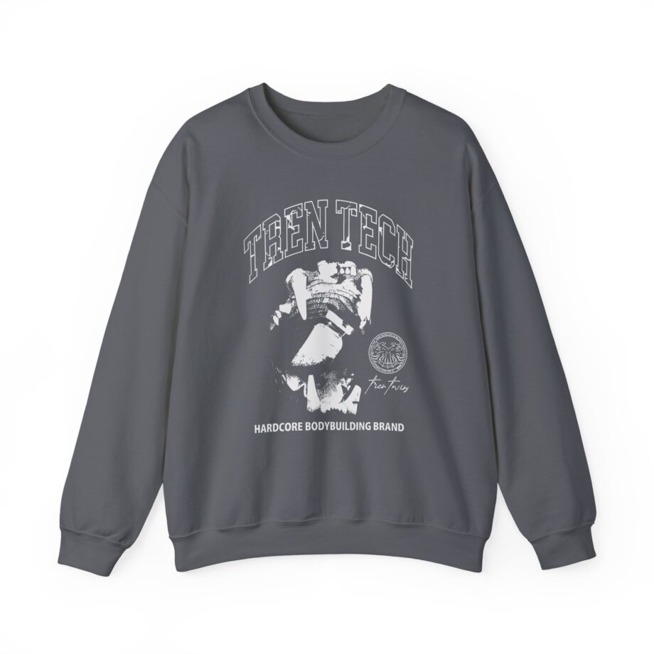 Tren Tech Hardcore Bodybuilding Brand Unisex Heavy Blend™ Crewneck Sweatshirt