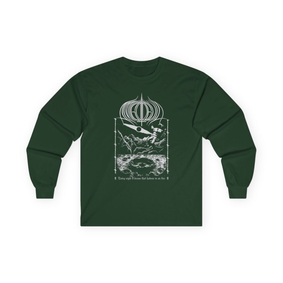 Amigo The Devil  Heavens On Fire Unisex Ultra Cotton Long Sleeve Tee