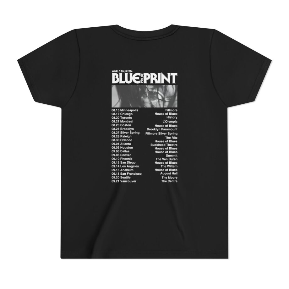 Colde 'BLUEPRINT' NA Tour Youth Short Sleeve Tee