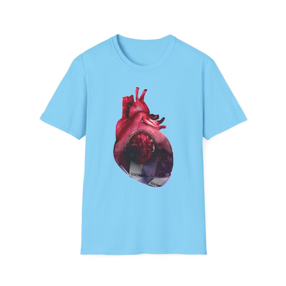 PNL Qlf Heart Ticket 500 Unisex Softstyle T-shirt