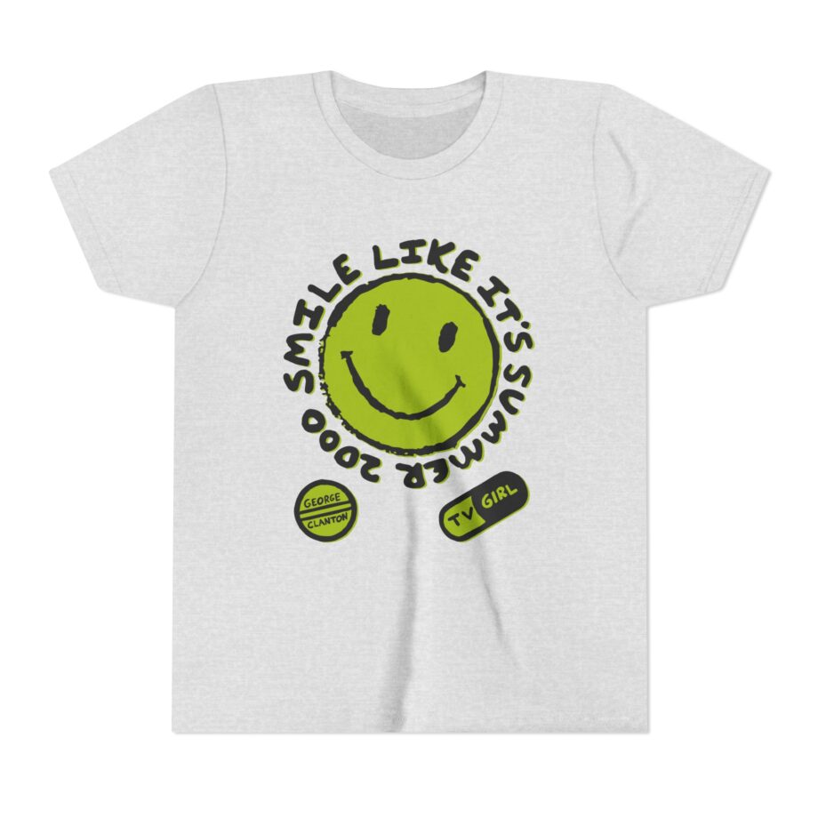 Tv Girl Smile Like It's Summer 2000 Youth Short Sleeve Tee