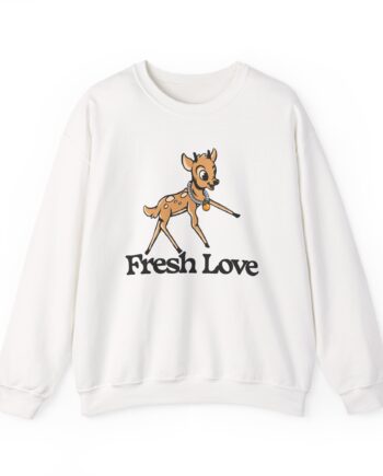 Fresh Love Bambi Unisex Heavy Blend™ Crewneck Sweatshirt