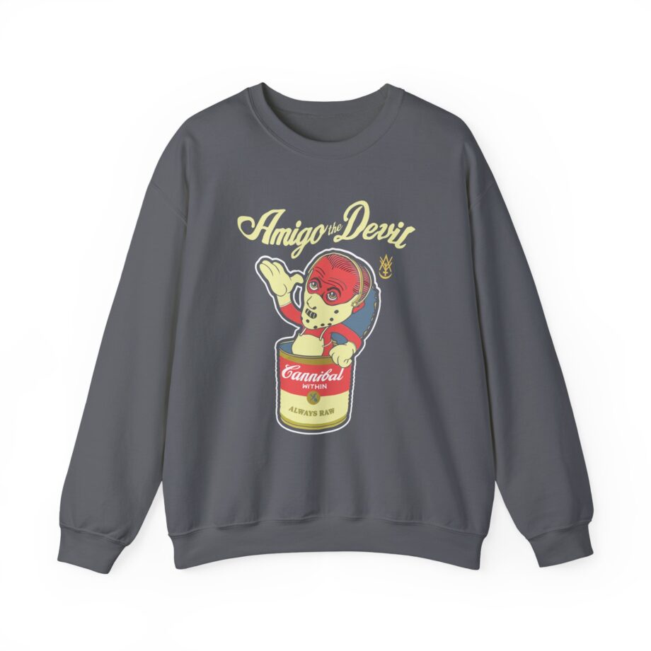 Amigo the Devil Canibal Within Unisex Heavy Blend Crewneck Sweatshirt