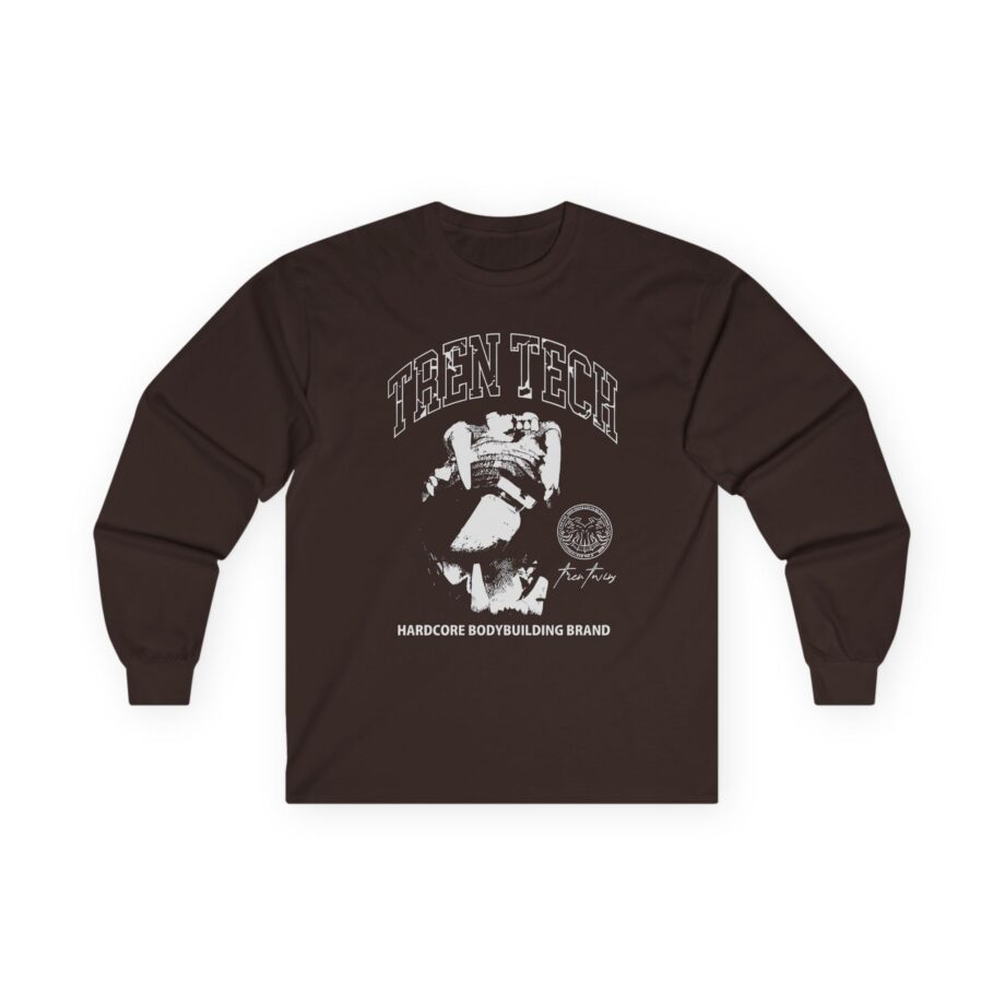 Tren Tech Hardcore Bodybuilding Brand Unisex Ultra Cotton Long Sleeve Tee