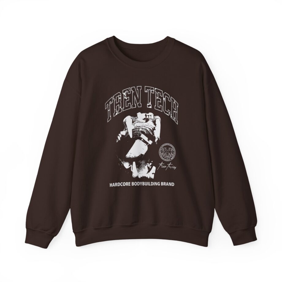 Tren Tech Hardcore Bodybuilding Brand Unisex Heavy Blend™ Crewneck Sweatshirt