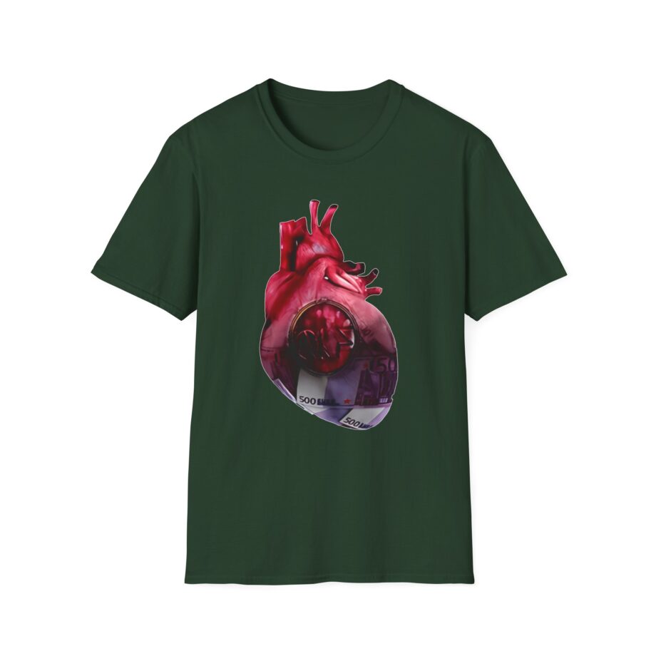PNL Qlf Heart Ticket 500 Unisex Softstyle T-shirt