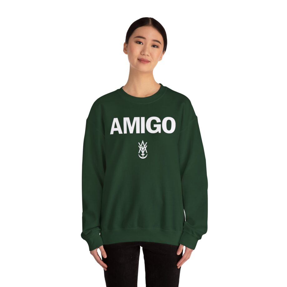 Amigo the Devil Safe for Work Unisex Heavy Blend Crewneck Sweatshirt